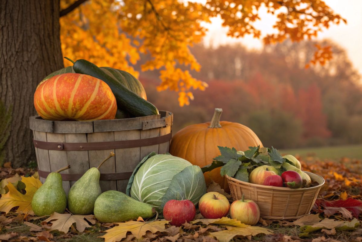 Незабываемые осенние салаты для уютных вечеров