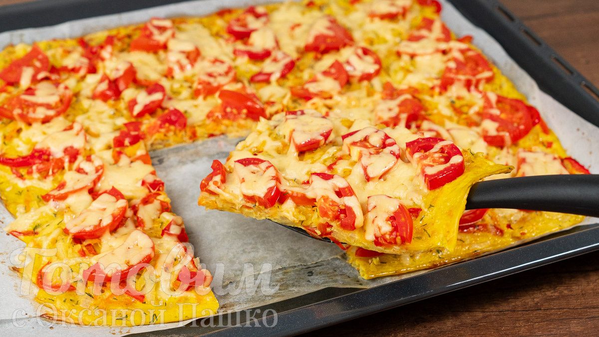 Картофельная пицца с овощами: простой гарнир на семейный ужин