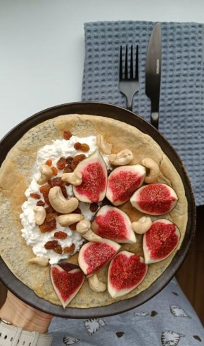 Новый взгляд на овсяноблин: чиа и корица для бодрости