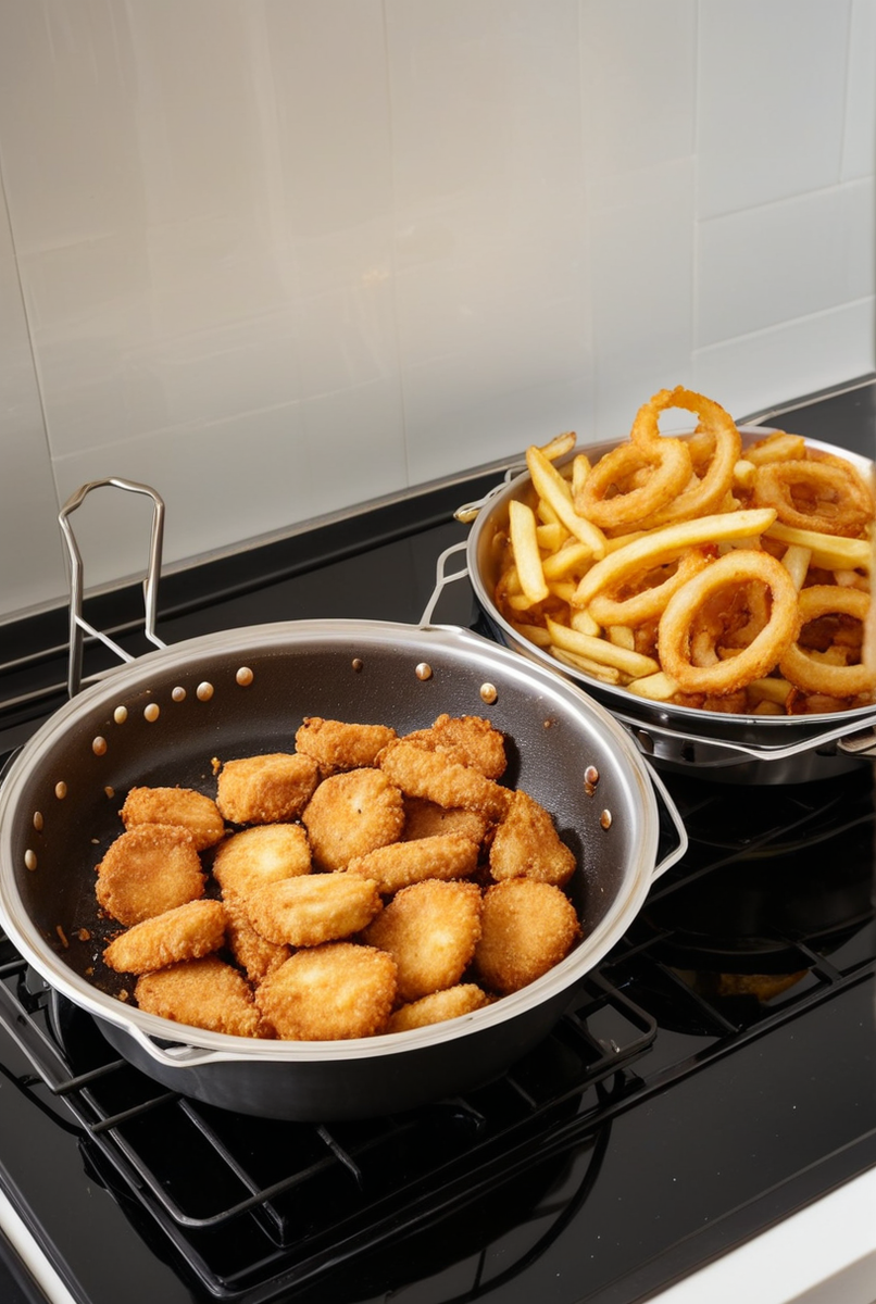 Как приготовить идеальный фритюр на обычной сковороде
