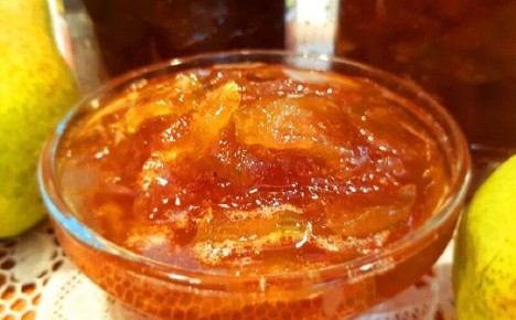 Как приготовить янтарное грушевое варенье: пошаговый рецепт