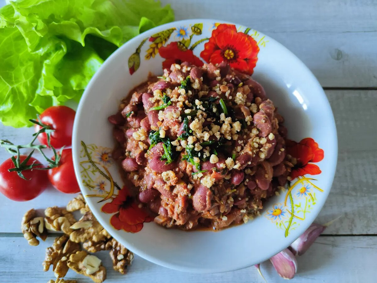 Лобио из красной фасоли: традиционный грузинский деликатес