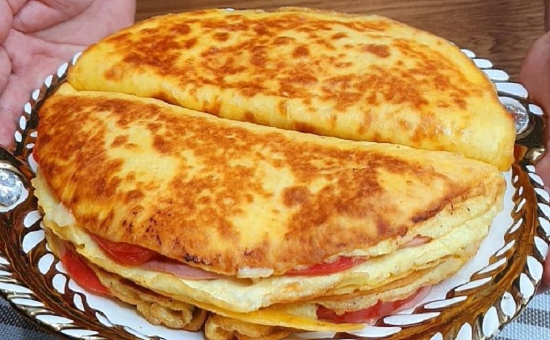 Ленивый чебурек: быстро и вкусно на завтрак