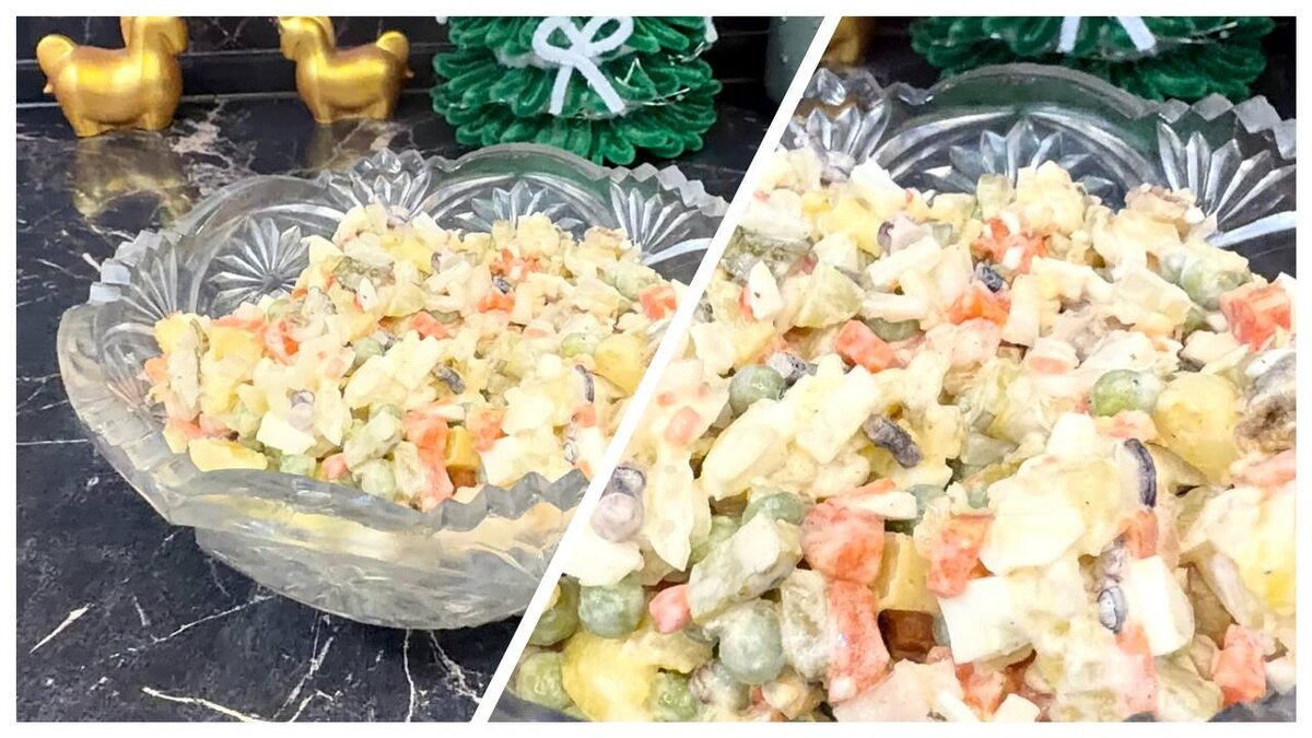 Оливье с морепродуктами: новый взгляд на классический салат