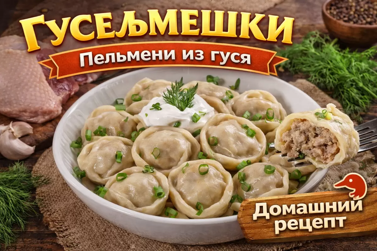 Гусельмешки: Пельмени, которые вдохновят на кулинарные подвиги