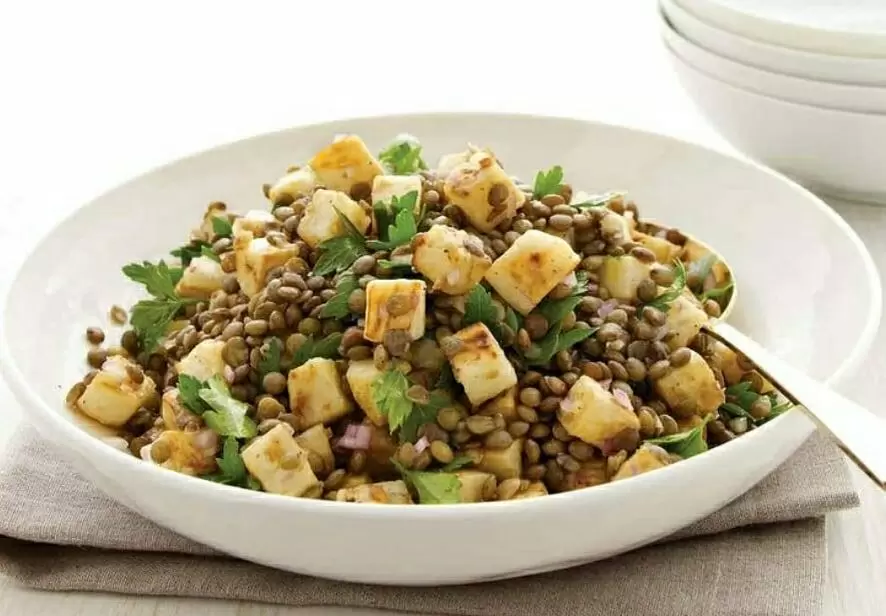 Идеальное рагу на Великий пост: корень сельдерея с чечевицей