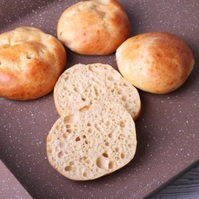 Легкие булочки к обеду без дрожжей