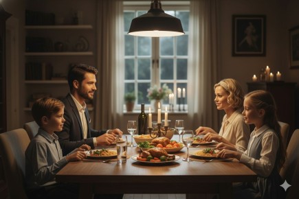 Как превратить праздничный ужин в уютное времяпрепровождение без споров