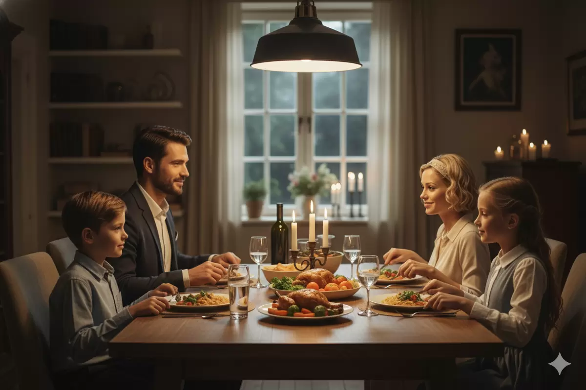Как превратить праздничный ужин в уютное времяпрепровождение без споров