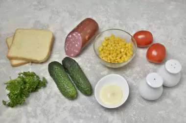 Быстрый и аппетитный салат: насладитесь вкусом свежести