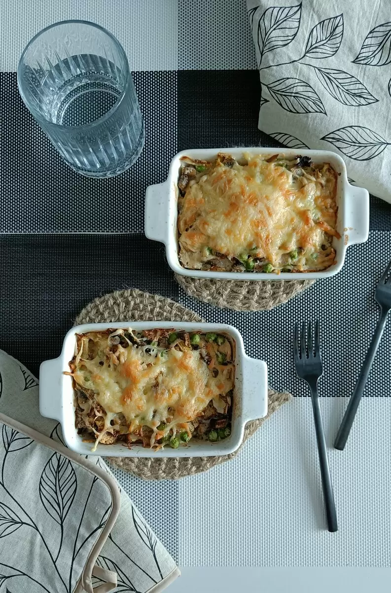 Простое и полезное: Запеканка с курицей и овощами для активных людей