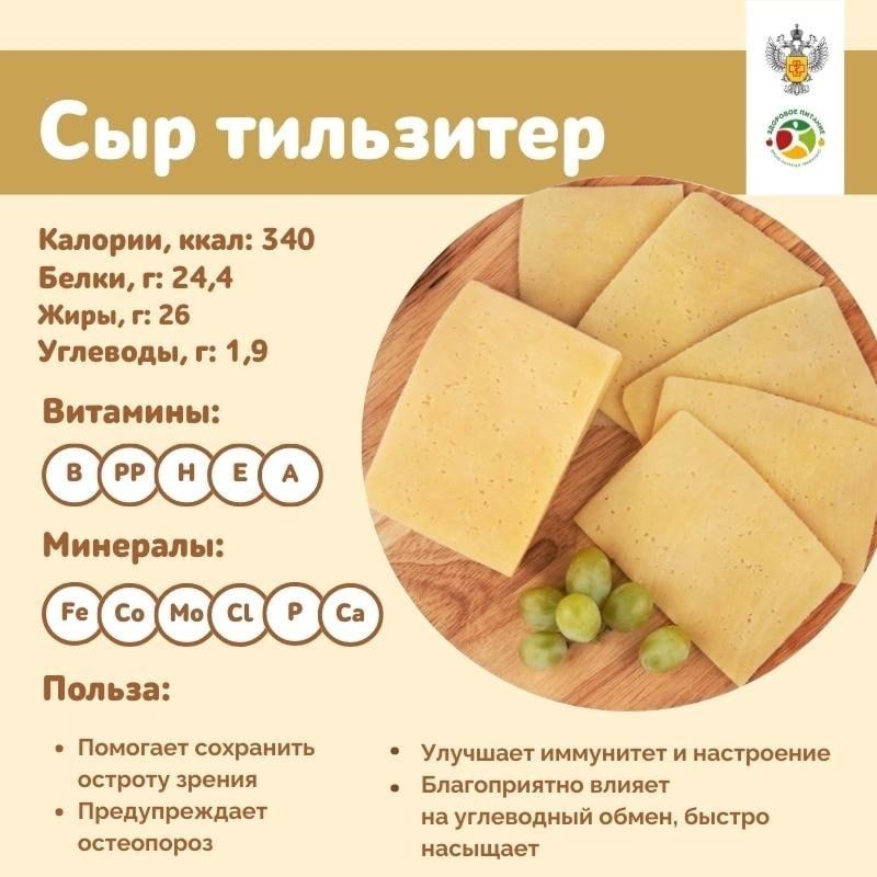 Тильзитер: сыр, который укрепляет здоровье